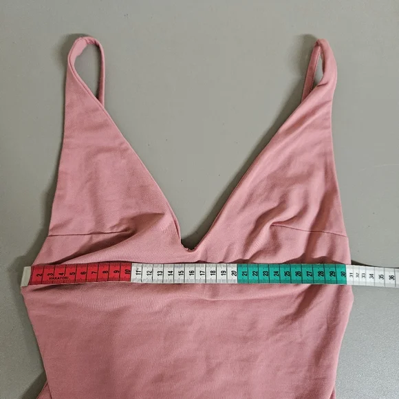 Kookai Size 1 Women's Bodysuit Onepiece Peach - Picture 6 of 7